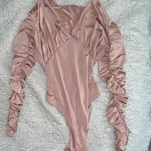 Pretty pink nude bodysuit